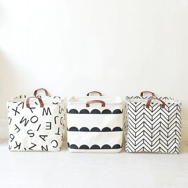 

foldable laundry basket baby toys basket fabirc basket for dirty clothes rangement home organizer laundry hampe