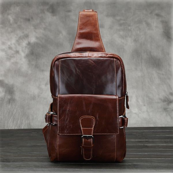 

johnature 2019 new england style vintage genuine leather solid zipper soft men chest bags shoulder&crossbody bags messenger bag