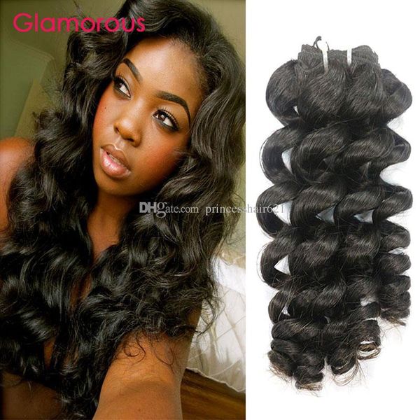 Glamorous Brazilian Wavy Virgin Hair 4 Bundles Ocean Wave Weave