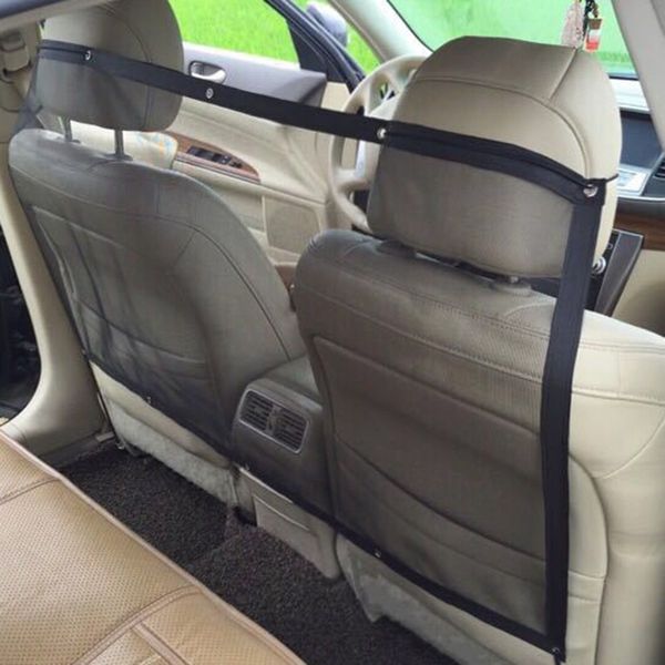 

pet auto safety mesh fence car anti-collision mesh barrier isolation net stowing tidying car accessories