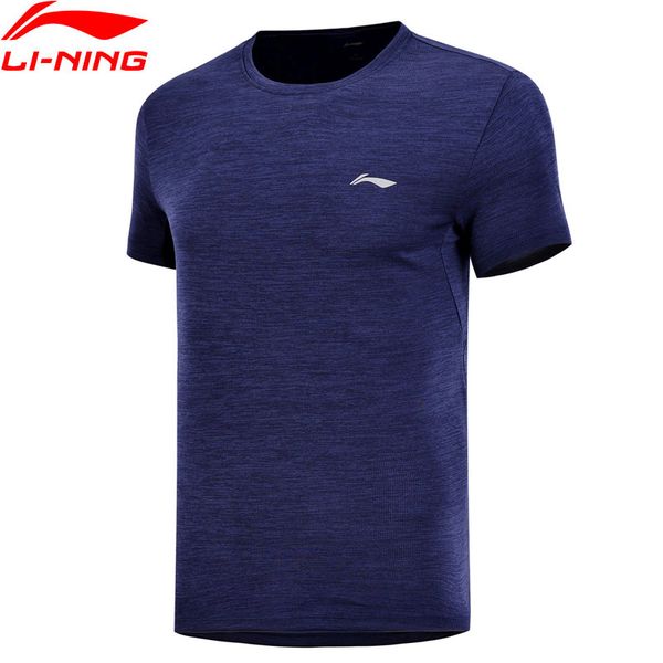 

men running t-shirts for jogger at dry smart 100% polyester regular fit t-shirt lining sports tees atsn155 camj18, Black;blue