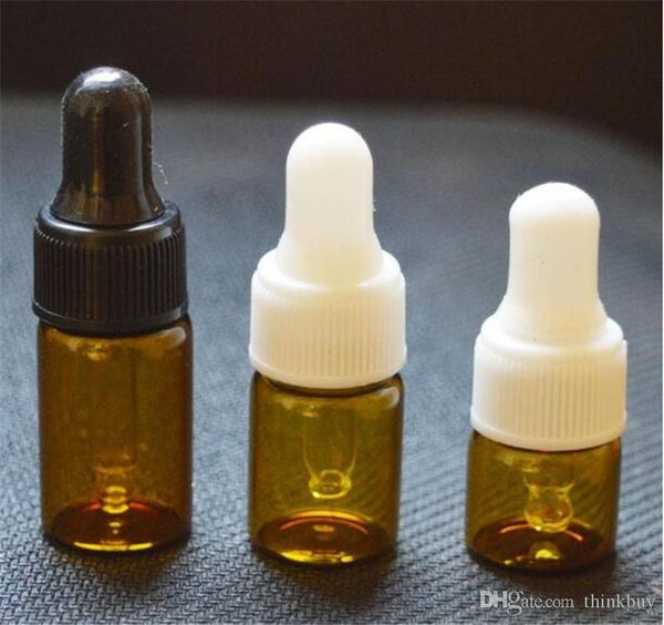 

Янтарный прозрачный стакан 1 мл 2 мл 3 мл эфирного масла жидкий флакон-капельница М
