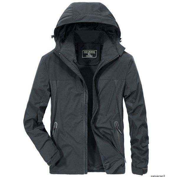 

mens designer business casual hooded quick-drying jacket 988036h, Black;brown