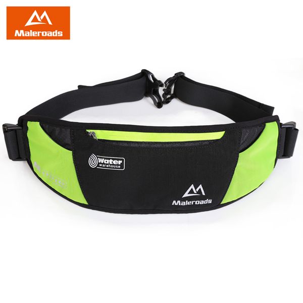 

maleroads running bag men women running belt jogging fanny pack gym bag fitness waist pack sport marathon trail pouch