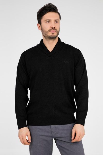 

buratti v-neck sweater male sweater 447139, White;black