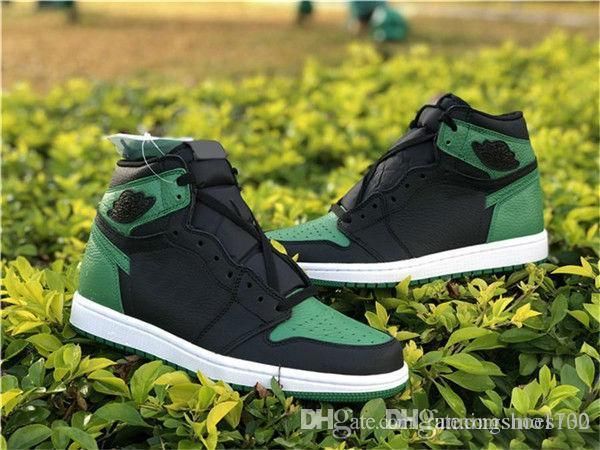 

og 1 pine green 1s man basketball shoes for men sports sneakers game royal designer shoes