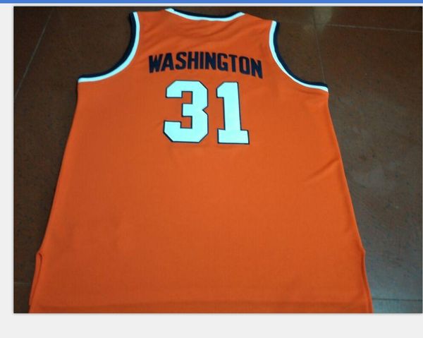

custom men youth women #31 dwayne pearl washingtonn syracuse college basketball jersey size s-4xl or custom any name or number jersey, Black