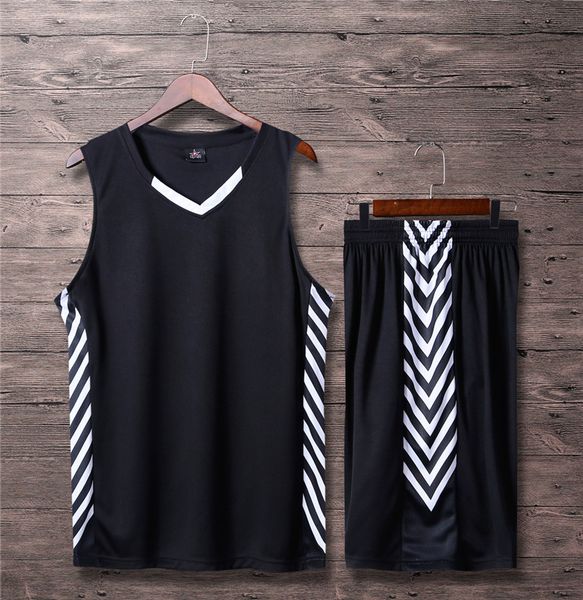 

002 2019 lastest men basketball jerseys outdoor apparel basketball wear 14242 3499, Black;red