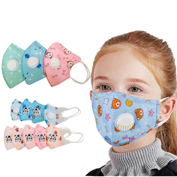 

disposable kids children n95 face mask cotton pm2.5 cartoon active carbon facial masks 5 layers anti protective dust anti flu