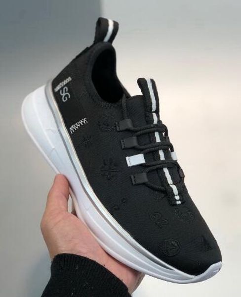 

fashion smash sg slip on bright running shoes trainers athletic sports boot for men boots training sneakers dropshipping accepted, White;red