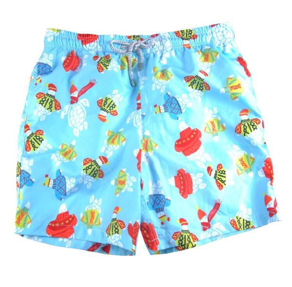 

brand turtle printed men's beach board shorts bermuda mens swimwear board shorts quick dry sports boxer trunks shorts swimsuits, White;black