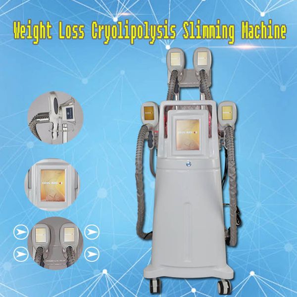 

cryolipolysis fat ing slimming machine cryotherapy thigh and arm lift cellulite removal 4 cryo handles