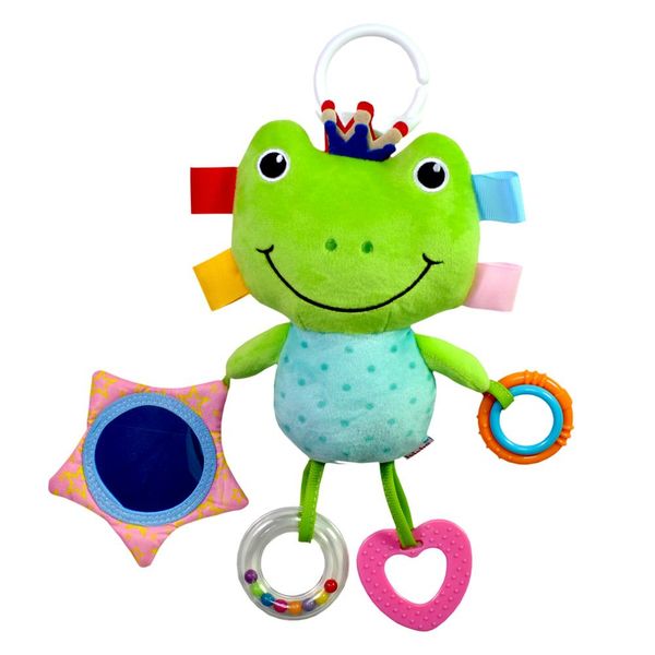 

cute animal plush toy baby stroller pendant plush rattle children's bed pendant simulation plush doll bed bell
