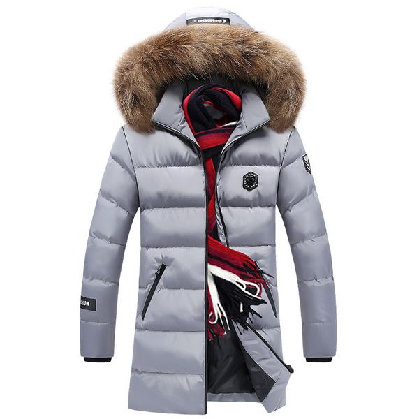 

хлопчатобумажная куртка 2019 модный бренд мужчины wram parka повседневная пальто зима высокого качества для мужчин куртки пальто с капюшоном, Tan;black