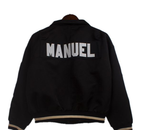 

fear of god men jackets solid color black long sleeve zipper casual jacket autumn men hip hop designer jackets, Black;brown