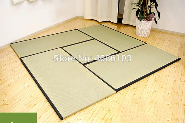 

japanese style natural straw cori mattress unfoldable tatami mattress thickness 3cm floor environmental protection