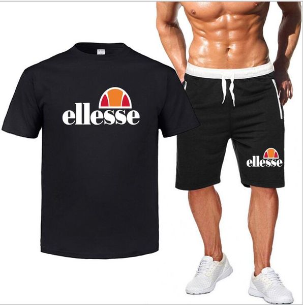 

Summer triped track uit men 039 hort et ca ual port uit man gym fitne clothing t hirt hort 2 piece et outfit
