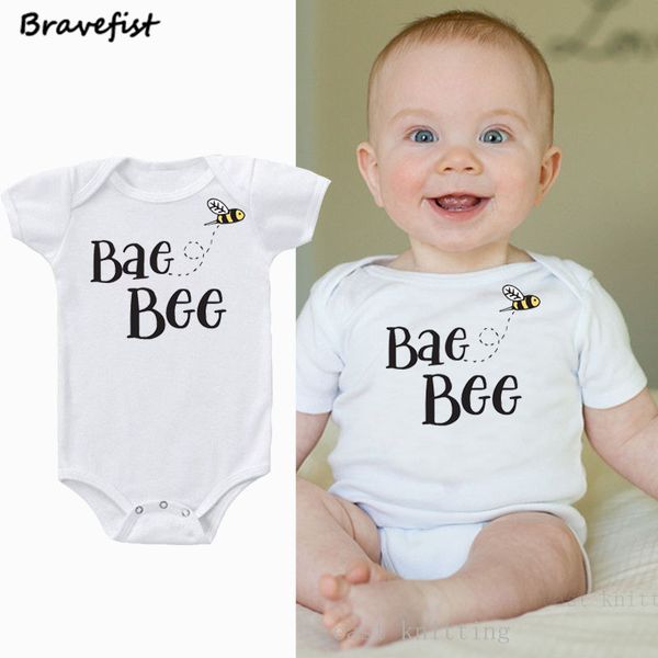 

lovely summer baby jumpsuits 0-24month short sleeve bae bee letters print newborn bodysuits short sleeve outfits kids onesie, Blue