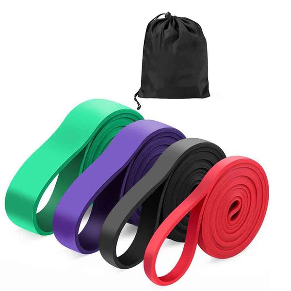 

1pc resistance band exercise elastic band workout ruber loop crossfit strength pilates fitness equipment training expander