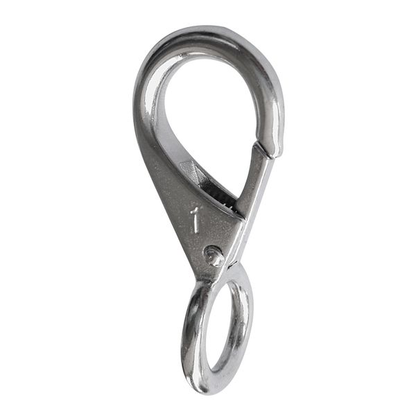 

rafting 316 stainless steel rigid fixed eye boat spring snap hook carabiner for marine fishing canoe kayak boat dinghy accessory