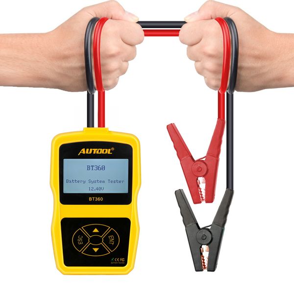 

autool bt360 12v car battery tester analyzer automotive diagnostic batterys analyzer diagnostic tool batter than bt100
