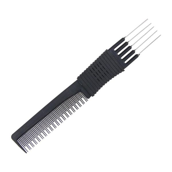 

1pc professional comb anti-static hairdressing comb hair for barber shop, Silver