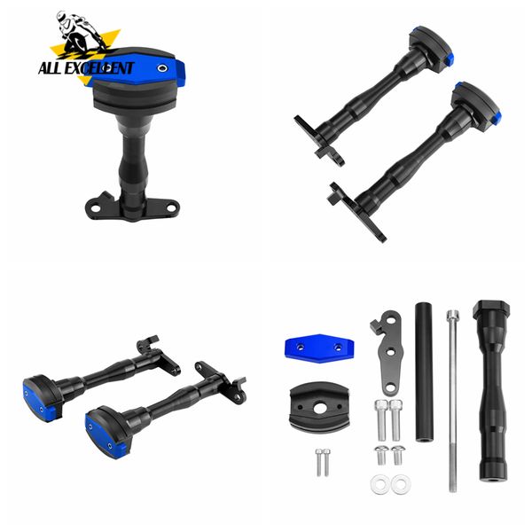 

cnc aluminum one pair motorcycle falling protection frame sliders crash protector for yamaha r15 2018