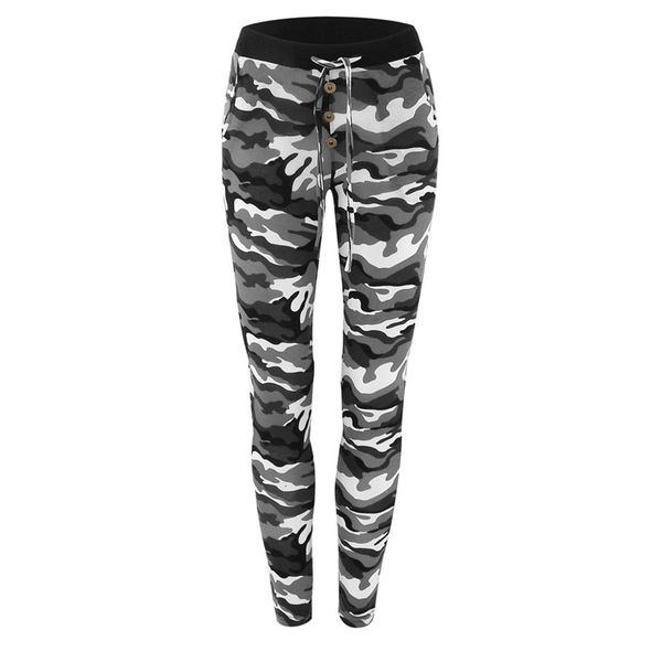 

дизайнер sweatpants женщины дизайнерские брюки army камуфляжные штаны женщины длинные узкие брюки с карманом drawstring брюки для женщин, Black;white