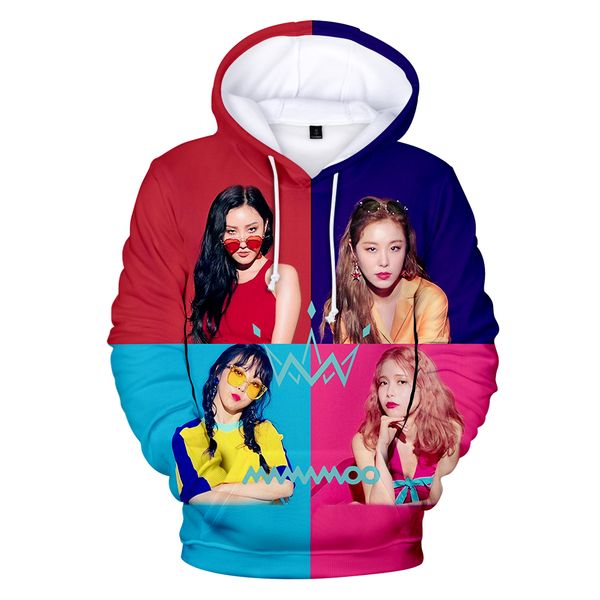 

mamamoo and exid fashion kpop 3d hoodies sport hip hop men women hoodie pullover casual long sleeve 3d hooded sweatshirt 4xl, Black