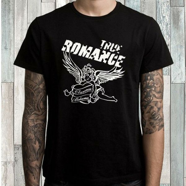 

true romance logo mens black t-shirt size s m  xl 2xl 3xl, White;black