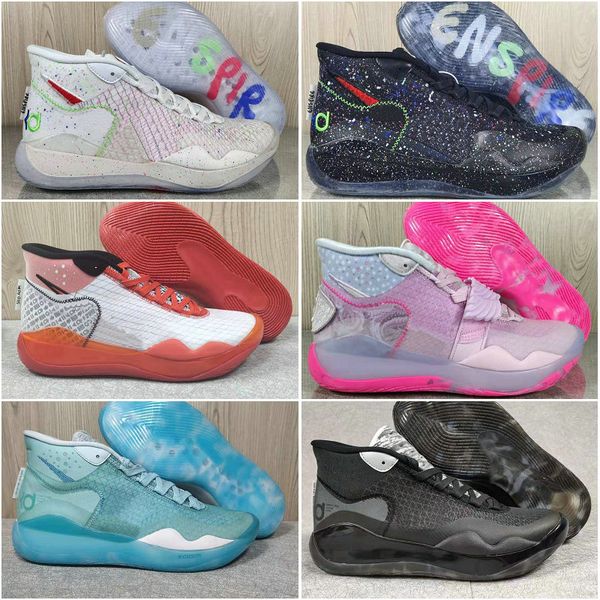 

2020 new zoom kd 12 kevin durant kds 12s what the aunt pearl blue gaze youtube childhood friends sports sneakers trainers zapatos