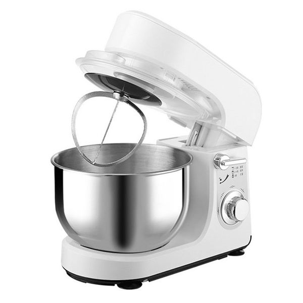 BEIJAMEI 5-Gang-Küchen-Lebensmittel-Standmixer Creme-Ei-Schneebesen-Mixer Kuchen-Teig-Brot-Mixer-Maschine