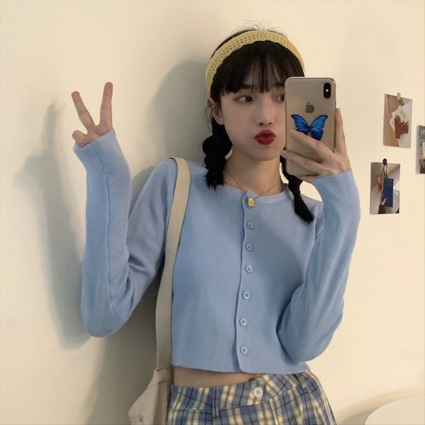 

large size fat mm thin long-sleeved sweater sweater female summer fat sister short sunscreen cardigan base top, White