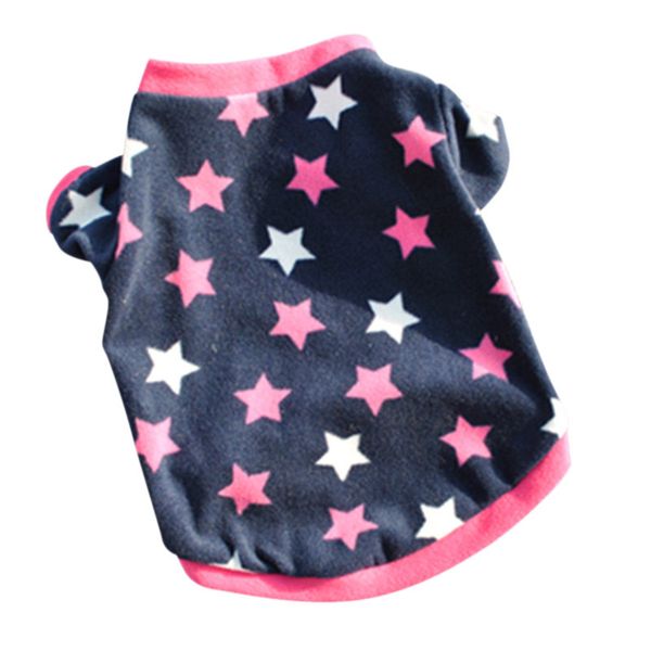 

summer dog clothes pets dogs puppy cats pullover t-shirt cute heart stars costumes puppy cats jacket