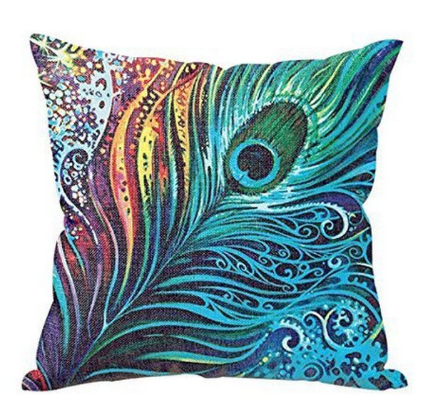 

throw pillowcase almofadas feaher sofa bed home decor square coussin home decorative pillows 43cm*43cm dropshipping