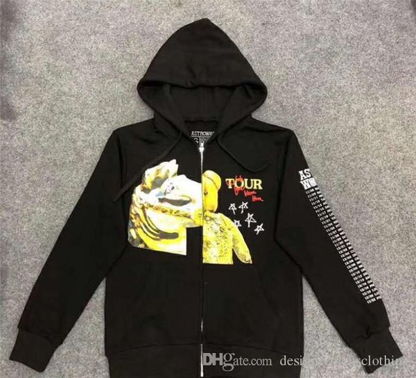 

марка mens конструктора толстовка желание с длинным рукавом lettet печать mens с капюшоном черный толстовки, Black