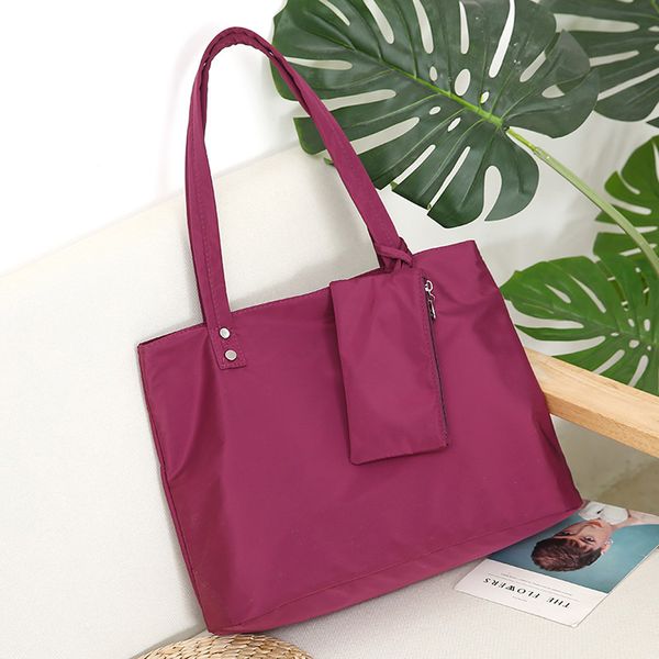 

bolsa mujer bags 2pcs men women oxford solid waterproof large capacity shoulder bag casual totes shoulder messenger bag party ms