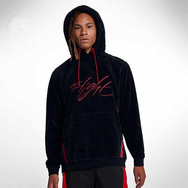 

2018 new men brand sell hoodies casual designer men fleece hooded sweatshirts solid color mens letter hoodies clothing size s-2xl, Black