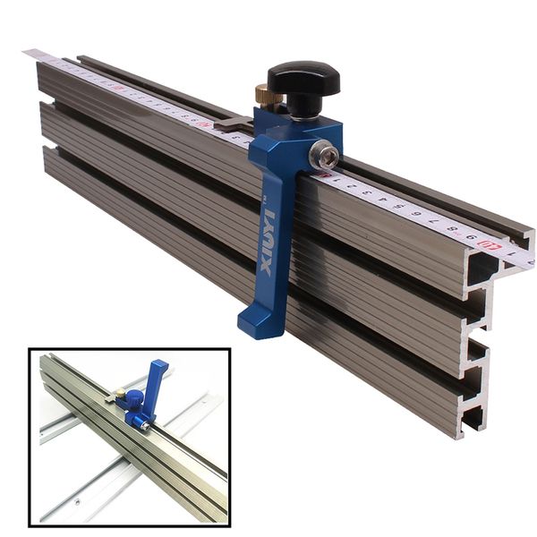 

woodworking profile fence and t track slot sliding brackets miter gauge fence connector for saw table benches/woodworking router