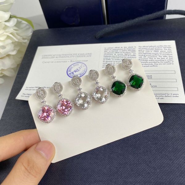 

women earrings 925 sterling silver inlaid high carbon diamond as gift for women fan earrings 2020 new2