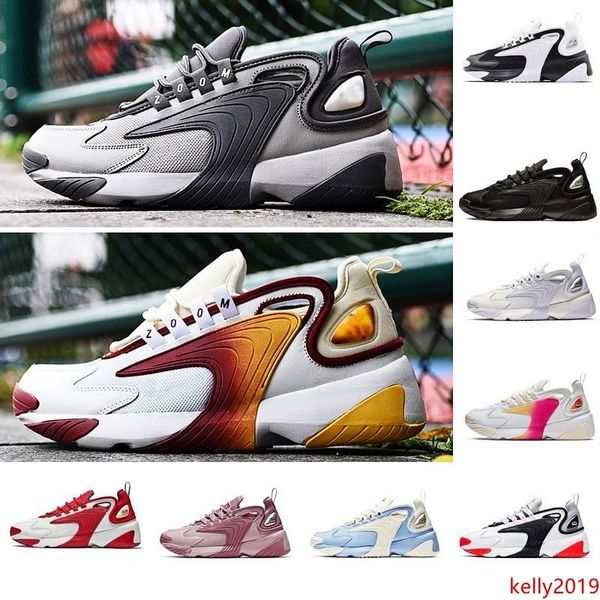 

men zoom 2k sell running shoes white black blue zm 2000 90s style trainer designer outdoor sneakers m2k comfortable causal shoes 36-45