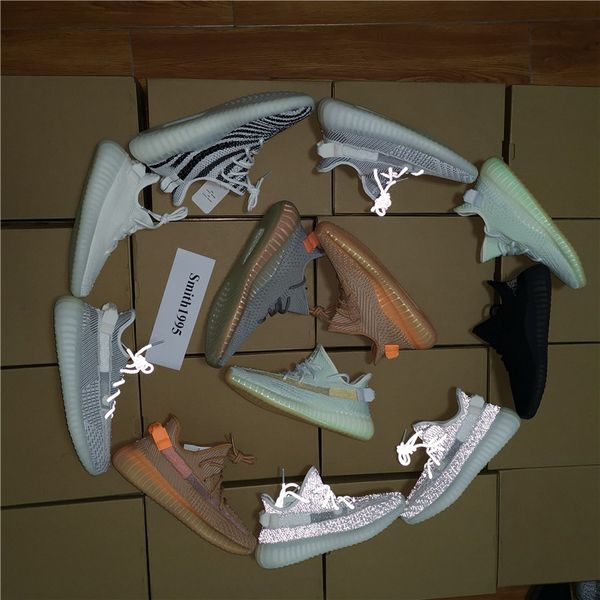 

V2 men women running hoe de igner neaker clay hyper pace true form tatic cream white zebra black bred beluga 2 0 u 5 13