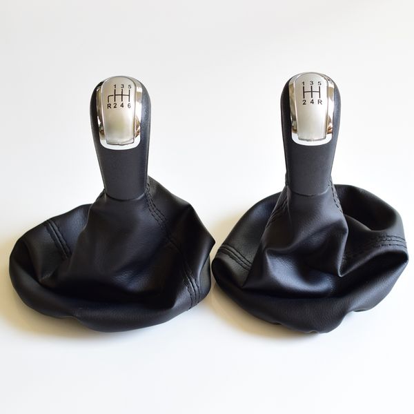 

auto 5/6 speed manual gear shift knob stick handball gaiter boot fit for c-class s203/w210 bj (93-01)/w168 (97-04