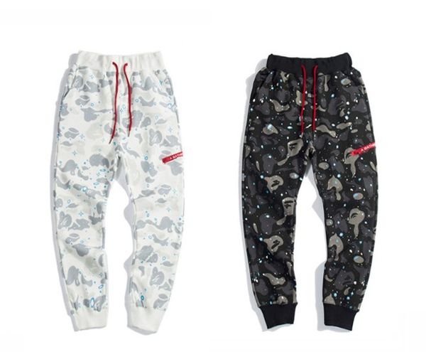 

autumn men's pants casual trousers loose fitting fashion cargo pants cotton material 2019 hip hop ca pants, Black