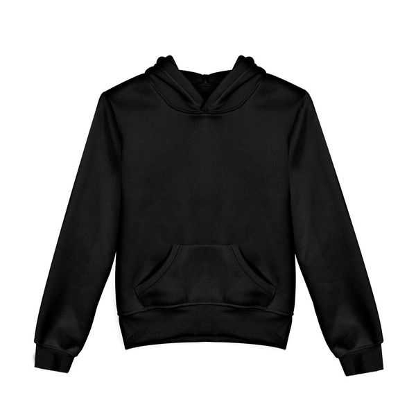 

2019 blank sweater hundred towers pure color children's wear plus velvet belt hat guard, Red;white