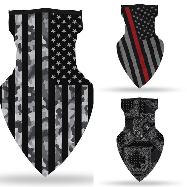 

pvwlt 3d face scarf cover neck gaiter bicycle fishing shield bandana scarf mask headwear ring mask bicycle balaclava, Black