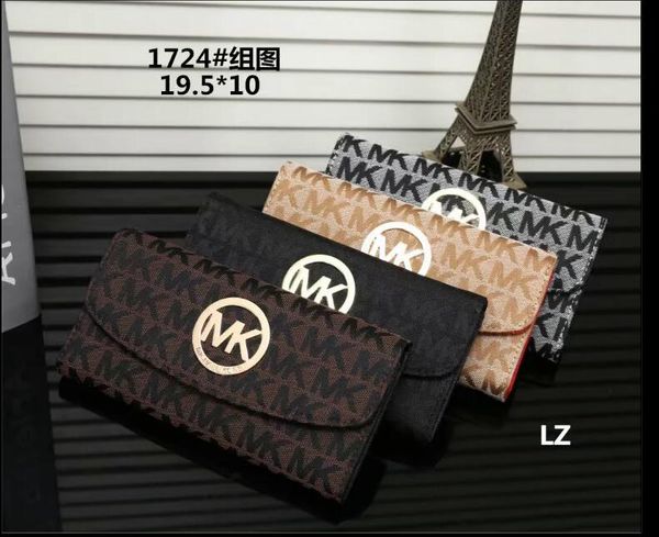 

new listing high-quality wallet 2020 men and women models pu retro alphabet zipper wallet designer handbag ladies fashion handbag