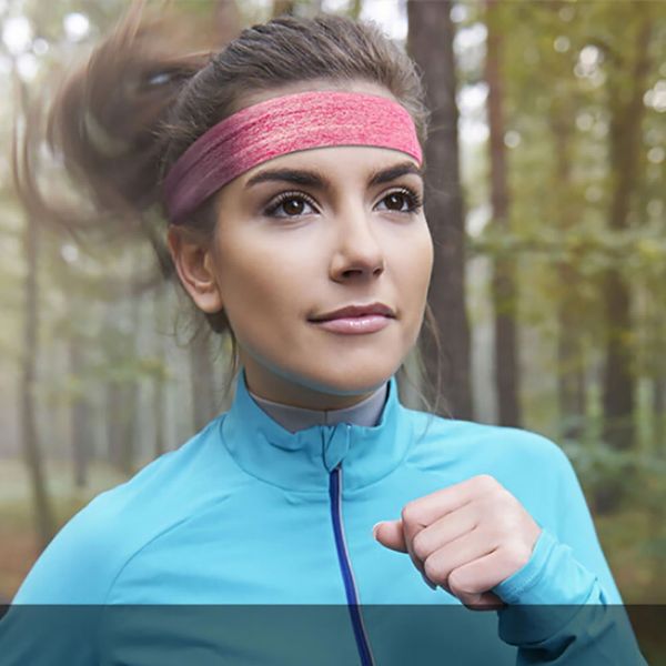 

1pc yoga elastic headband women hairband fitness equipment yoga hairband jogging sweat cotton hair band sportswear
