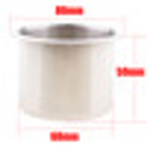 

stainless steel silver cup drink holder recessed for rv car marine boat trailer