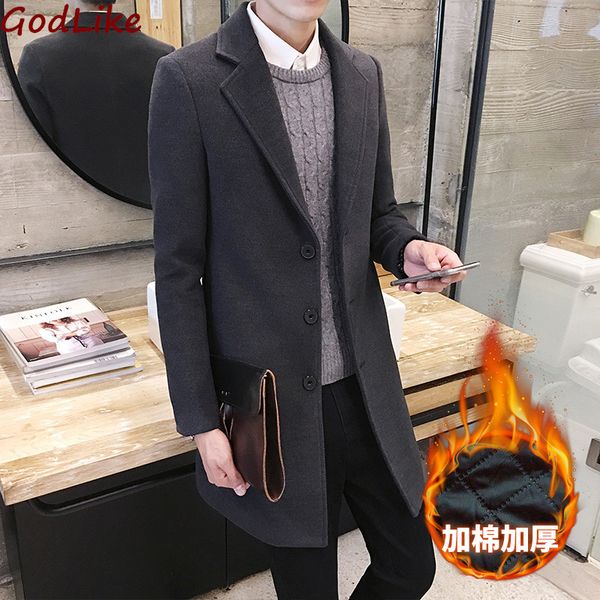 

man classic fashion thick trench coats black red army 5xl mens long trench slim fit overcoat men coats fashion outerwear